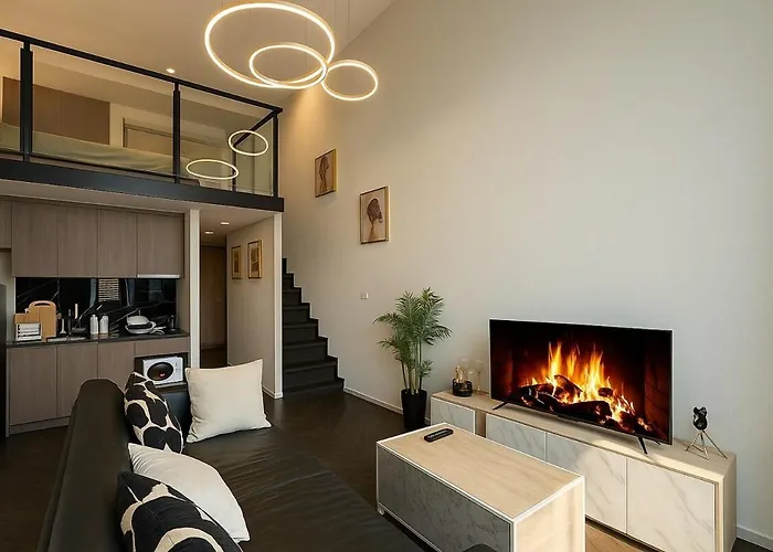 Apartment Incredible Loft With High Ceiling