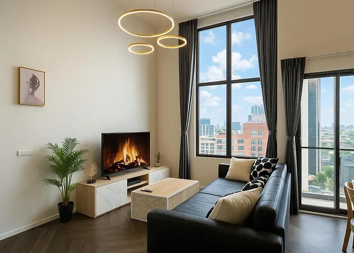 Incredible Loft With High Ceiling